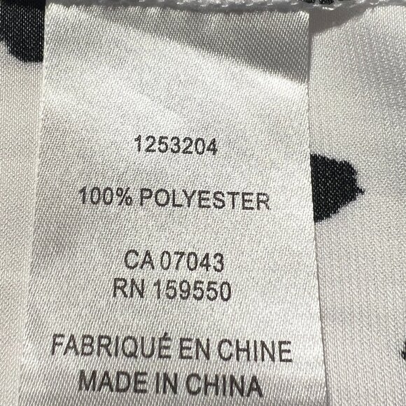 Jones & Co. Jones New York Polka Dot Blouse, Size L Feminine & Classic Preppy - Picture 9 of 10